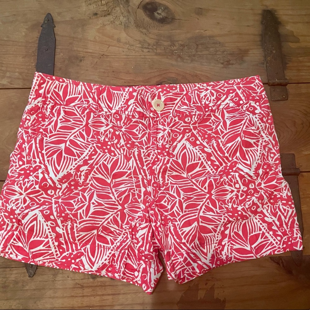 Lilly Pulitzer pattern shorts